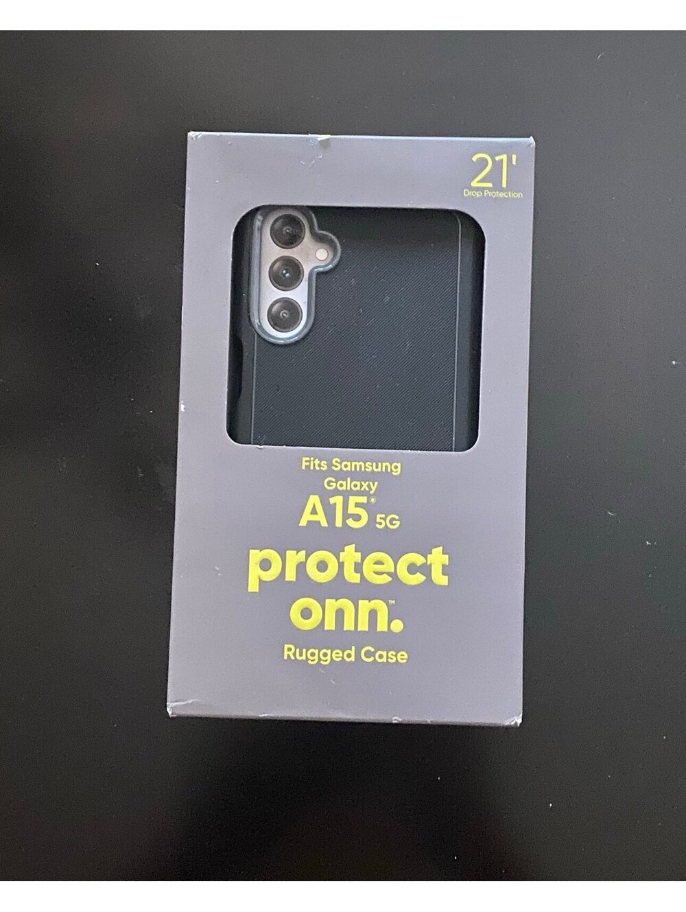 Onn Case for Samsung Galaxy A15 5G Black